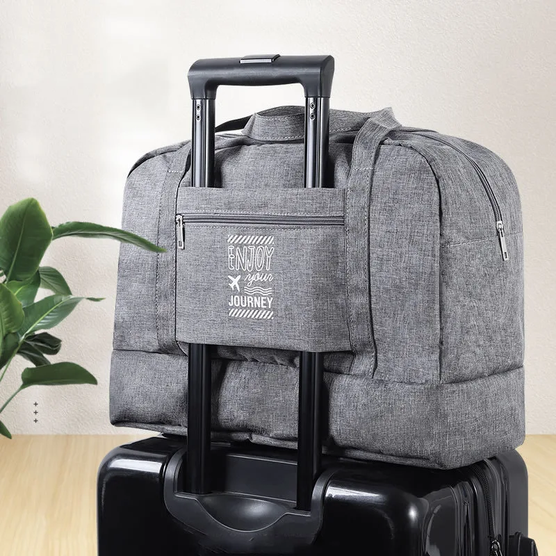 Large Capacity Yoga Gym Sport Duffle Bag Weekend Package Luggage Bags Oxford Travel Handbag for Women Men Packaging Organizer