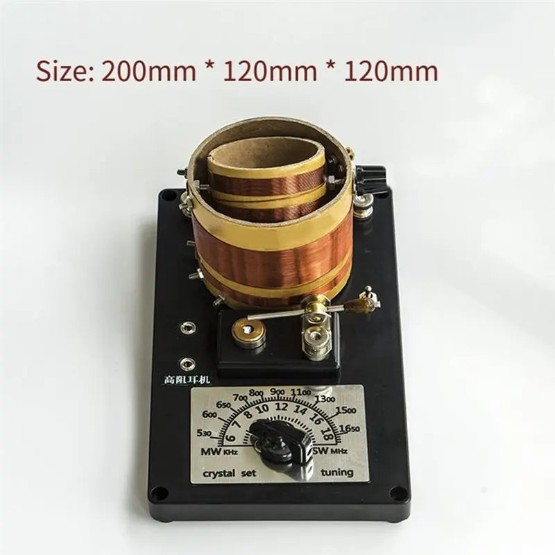 [EYEL!NEW!】 Radio DIY Miner Kit Educational Electronic Mining Radio Set Electronics Learning Crystal Radio