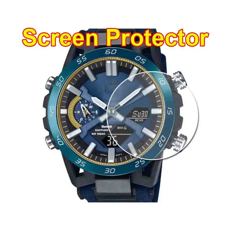 2PCS/3PCS TPU Screen Protector For Watch  ECB-20  ECB-S100  ECB-10  ECB-900  ECB-800   HProtector Nano Explosion-proof Film