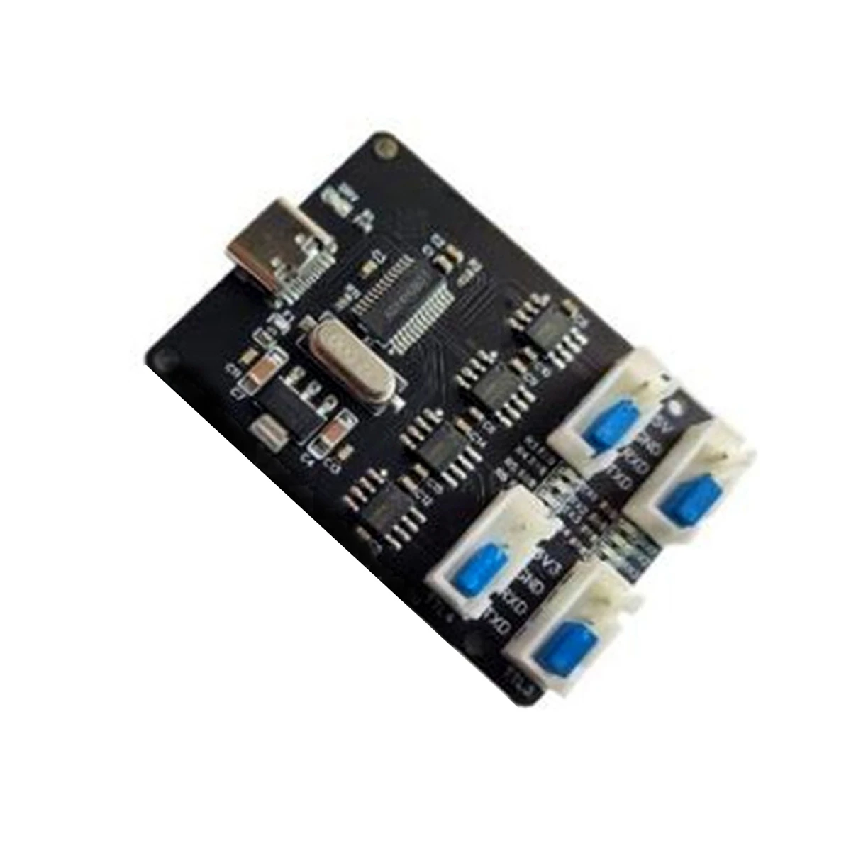 4-Channel USB To TTL Module CH340 HUB Four Independent TTL TYPE-C Interface