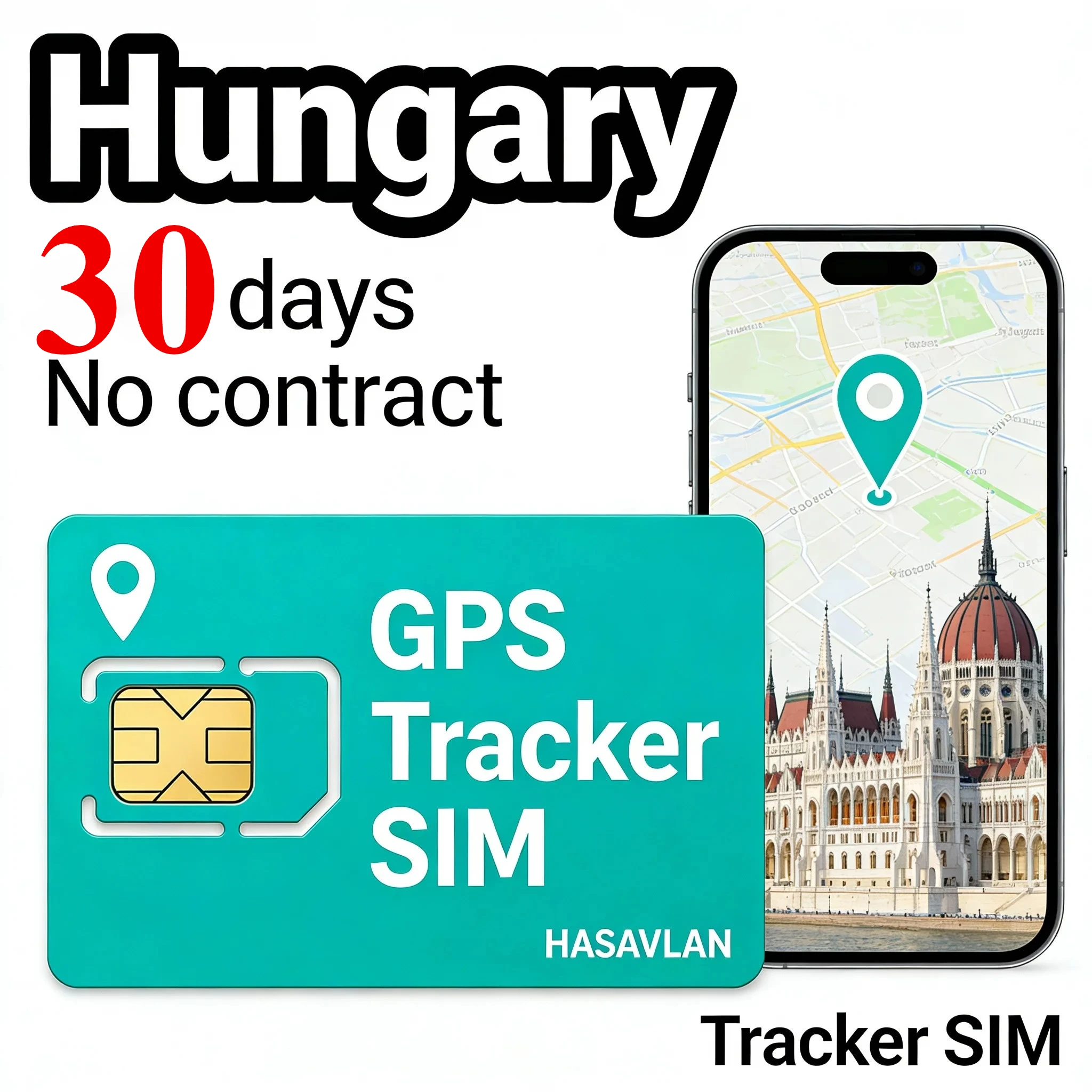 Трекер SIM, Nano/Micro/Standard 2G/3G/4G LTE IoT Роуминг без контракта, 30 МБ/30 дней для GT06 C09, ZOVAGOLO HUNGARY