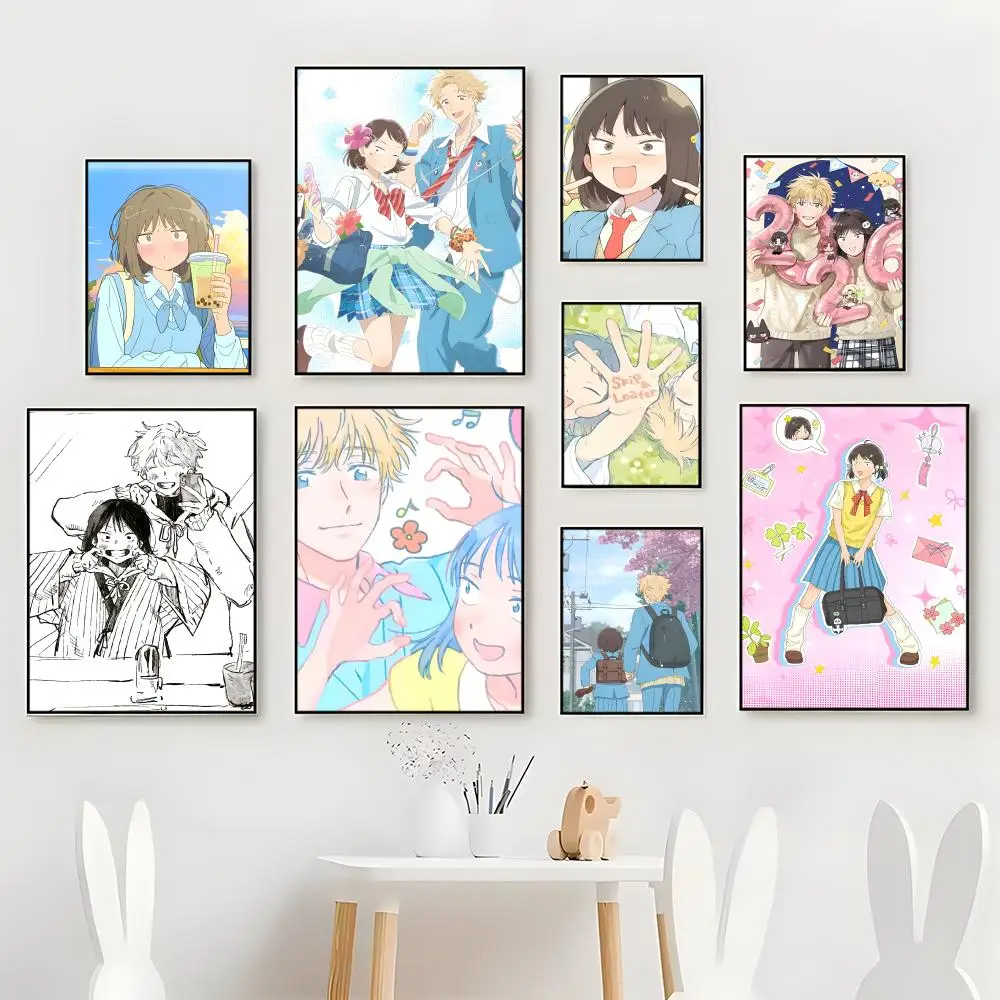 Gentle Slice-of-Life S-Skip and Loafer School Life Anime Vibe Poster Premium For Living Space Home Bar Cafe Wall Decor & Gift