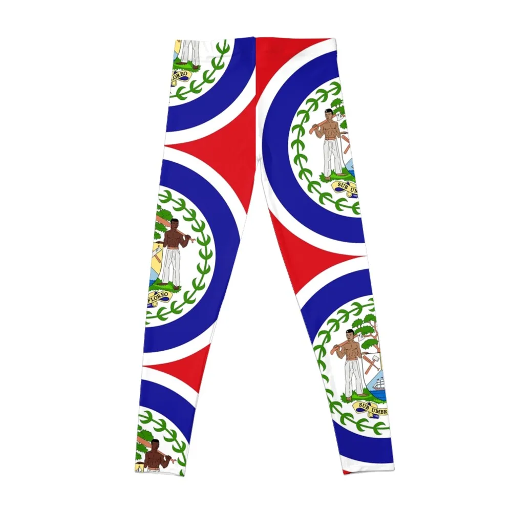 Belize Flag Gifts, Stickers & Products Leggings harem pants Fitness clothing Womens Leggings