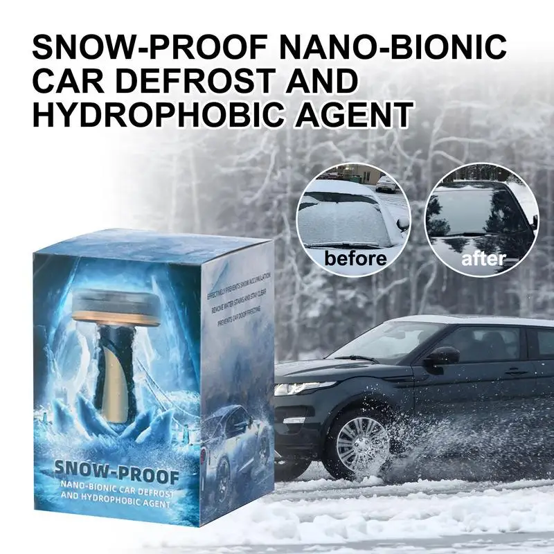 

Car Snow Brush Snow-Proof Car Defrost And Hydrophobic Agent Hydrophobic Nano-coated Car Window Car Detailing Brush Accessories