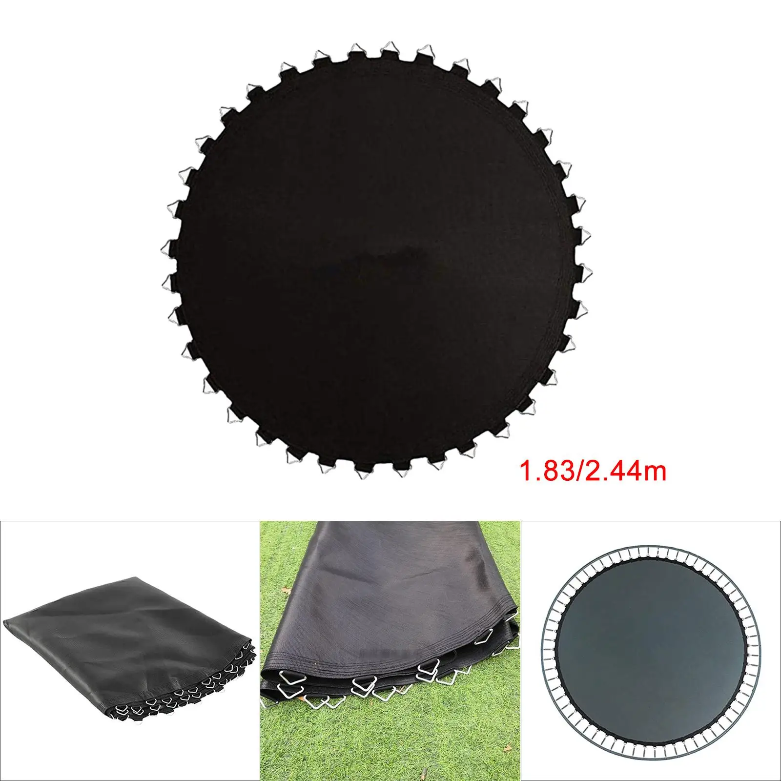 Trampoline Mat Gymnastics Lightweight Black Trampoline Jumping Pad