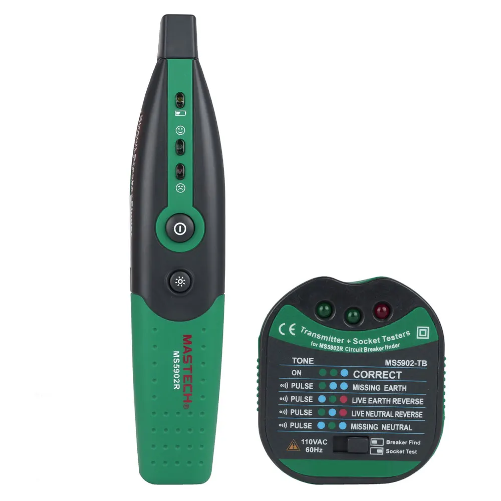 

MS5902 Circuit Breaker Detector Switch Loop-to-Wire Hunting Socket Test Circuit