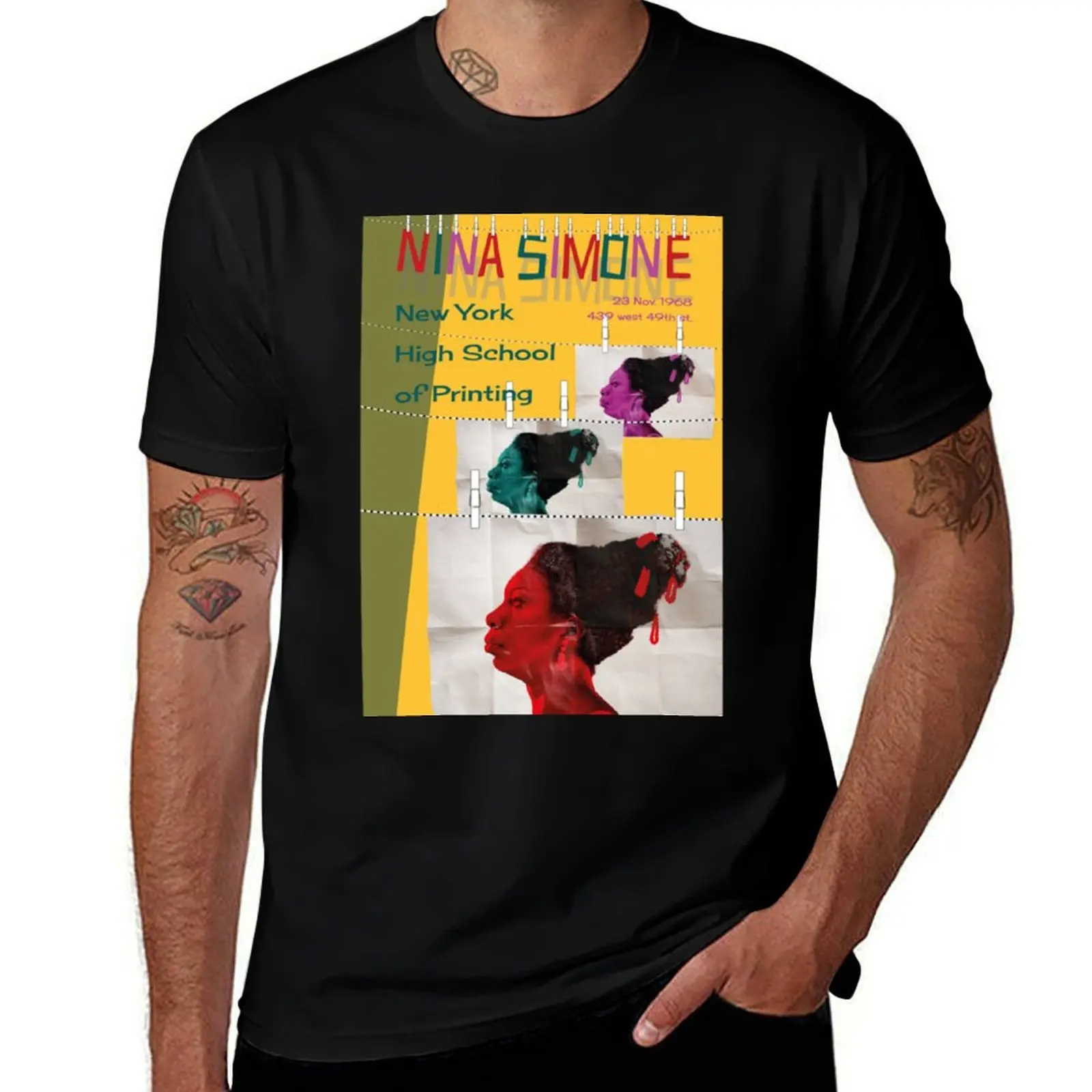 

Nina-Simone Essenti T-Shirt anime tshirt anime stuff designer t shirt men