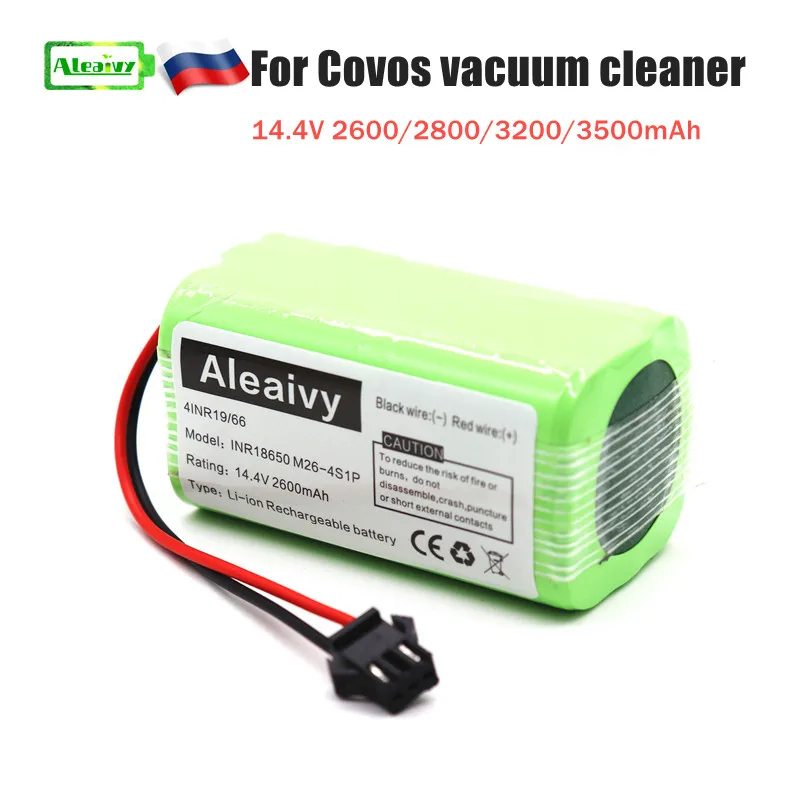 

Aleaivy 14.4V 2600mAh Li-ion Rechargeable Replacement Battery Compatible with Ecovacs Deebot N79S,N79,DN622,Eufy RoboVac 11,11S