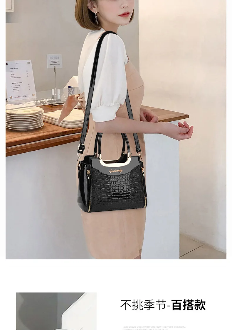 Qualitätsmarke Damen Handtaschen Exquisite Damen Umhängetaschen für Frauen 2025, Umhängetasche, modische Umhängetaschen Bolsa Feminina – Detail 2