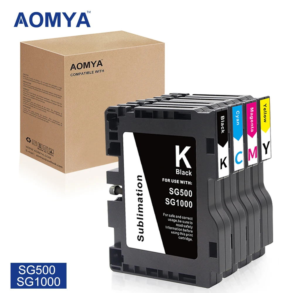 

1Set SG500 For SAWGRASS SG500 SG1000 Ink Cartridge No Serial Number with New Updated Chip and Subliamtion Ink Plug And Play