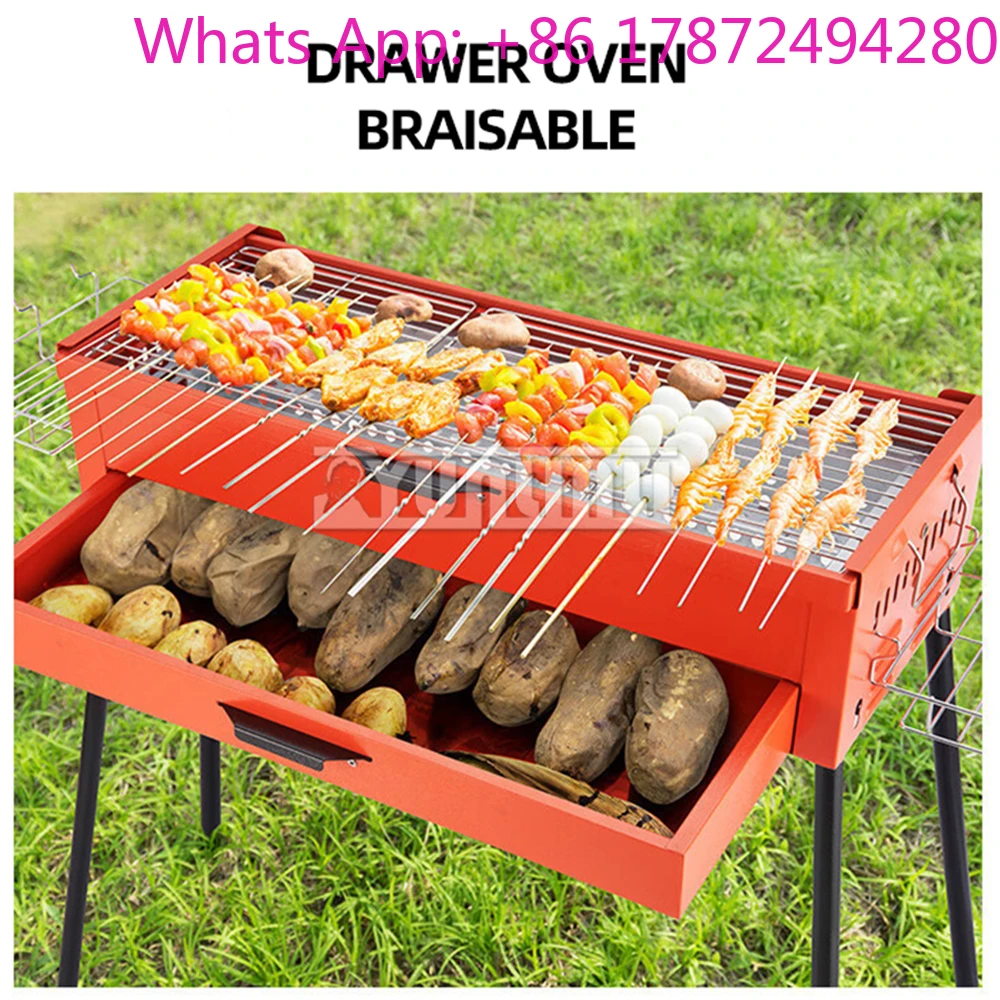 Складной портативный гриль для – обзор и цена Camp Grill Portable Folding