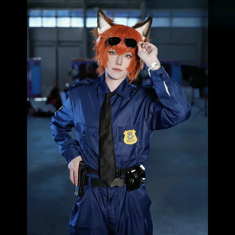 

Костюмы лисы Офицер Ника Фестивальный костюм для вечеринки Косплей Ролевые костюмы для выступлений Хэллоуин Карнавальная вечеринка