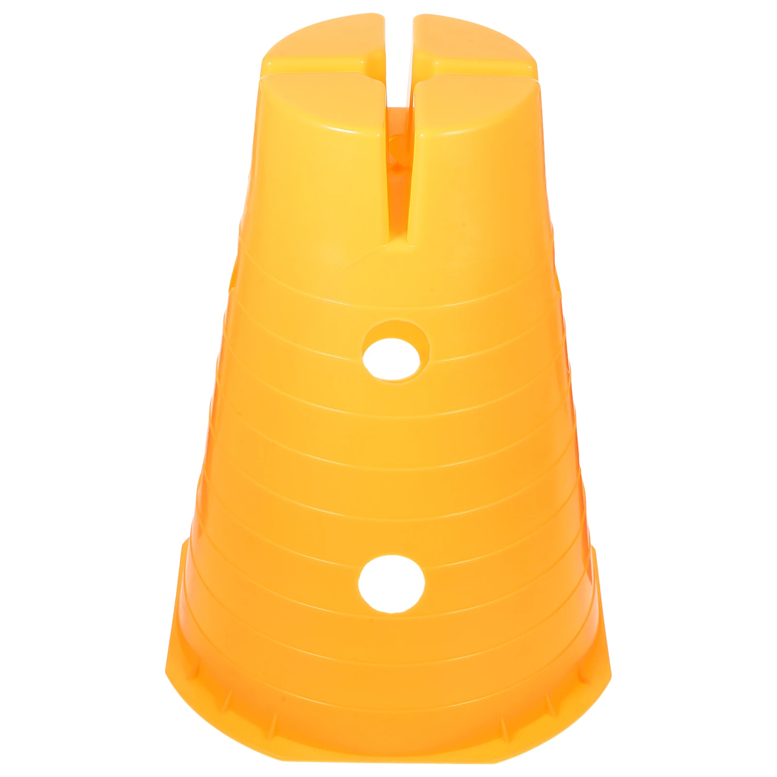 

32cm Yellow Football Training Cones Soccer Equipment Agile Markers Durable PE Material Sports Tools Basketball Gifts