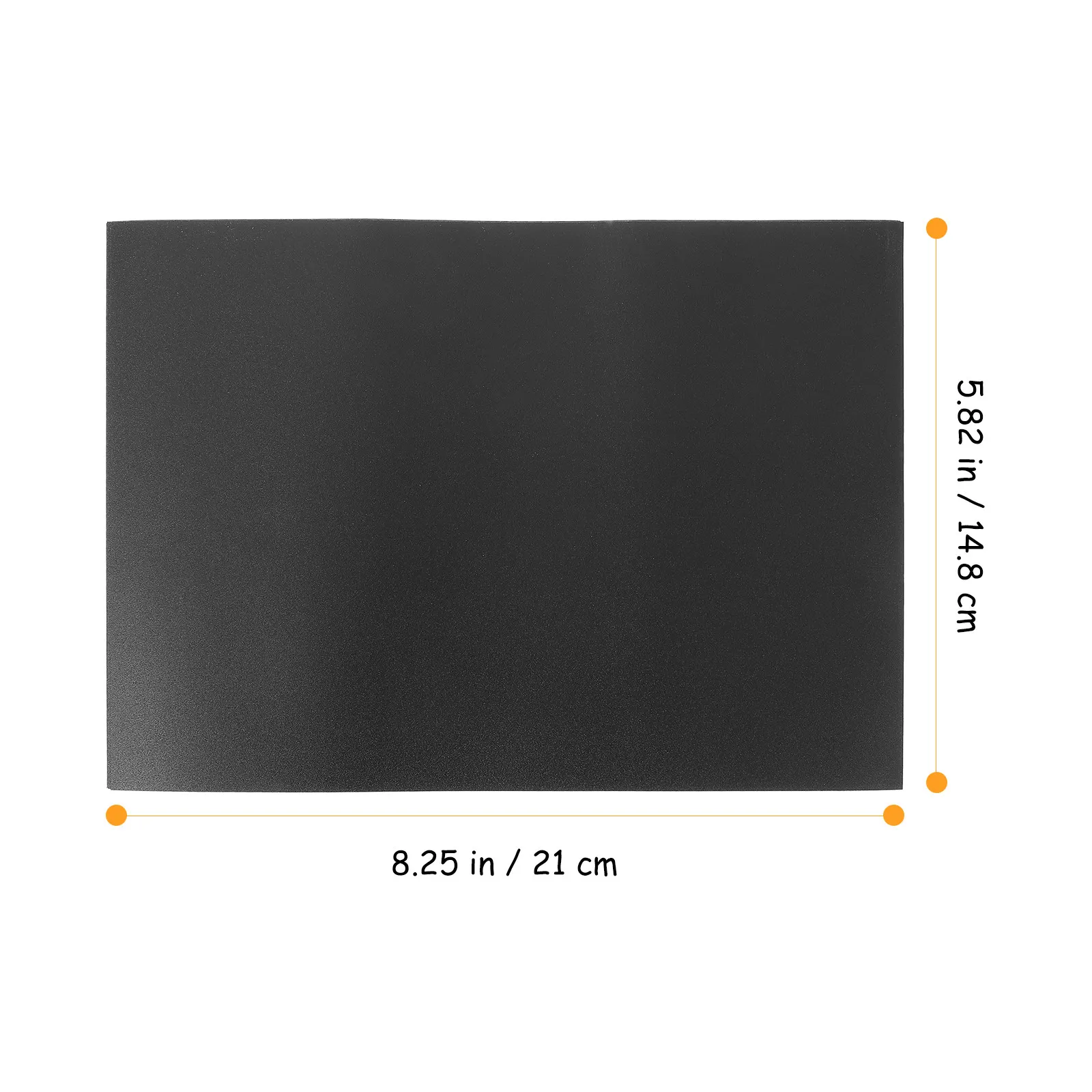 4Pcs Magnetic Blackboard Reusable A5 Erasable Message Board Refrigerator Magnet Reminder Note Board Magnetic Blackboard