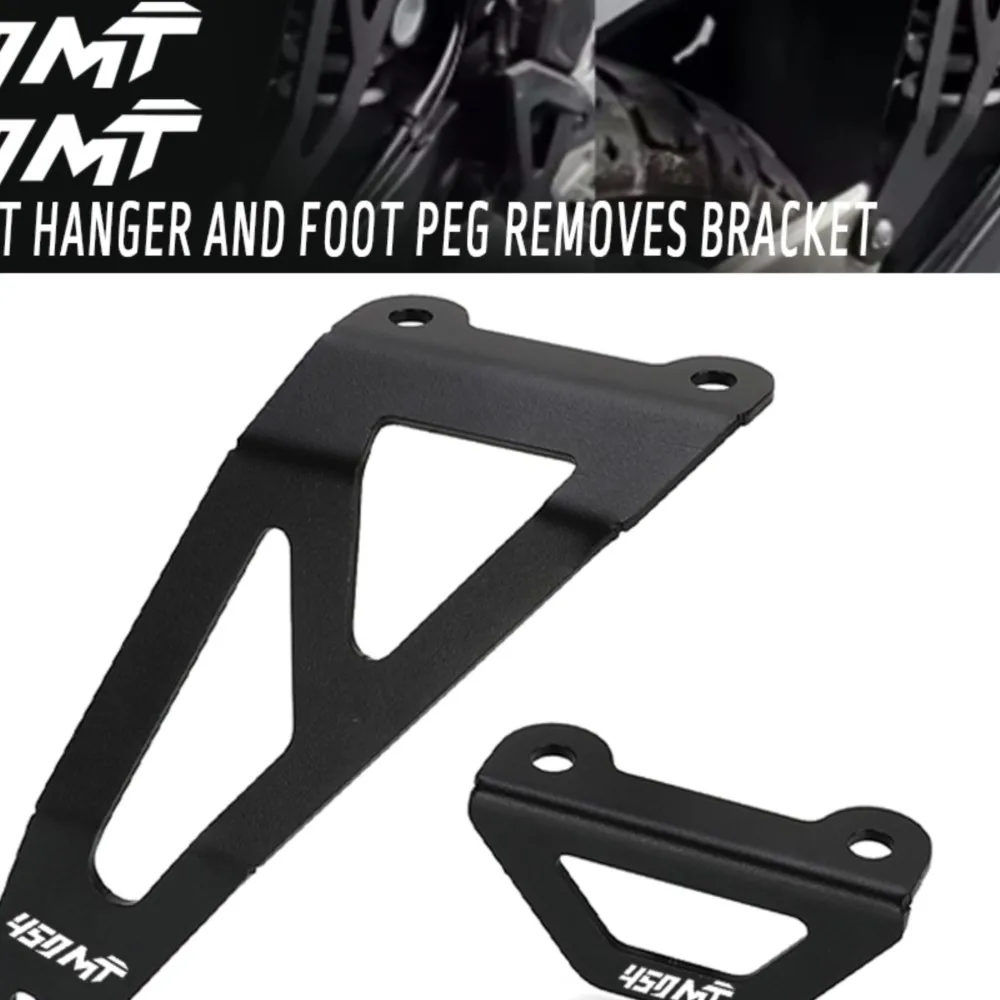 

Exhaust Hanger Bracket Rear Footpeg Blanking Holder For CFMOTO 450MT MT450 450 MT IBEX450 2024 2025 2026 Footrest Plate Support