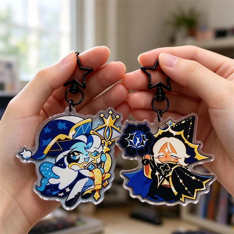 Sage of Truth & Truthless Recluse Acrylic Keychains Anime Themed Cartoon Character Backpack Pendant Collectible Accessories