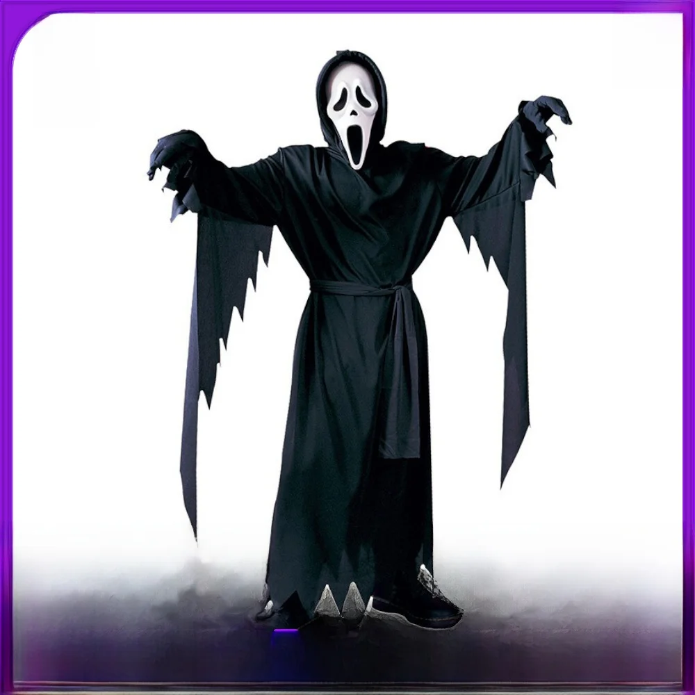 

loween Costume Scary Scr Par Performance Terror Role-plang Clothes Women's Traditional Chinese Stage Costume