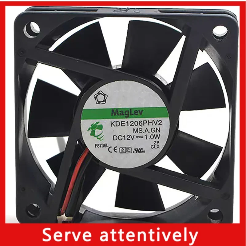 Cooling Fan 6015 12V 1.0W Magnetic Levitation 6cm Projection Monitor Cooling Fan