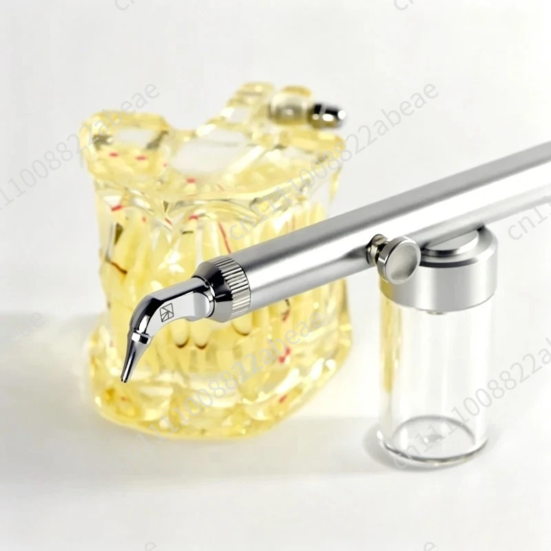Dental Aluminum Oxide Micro Blaster with Water Spray Microetcher Alumina Sandblasting Gun Air Polisher Teeth whitening pen