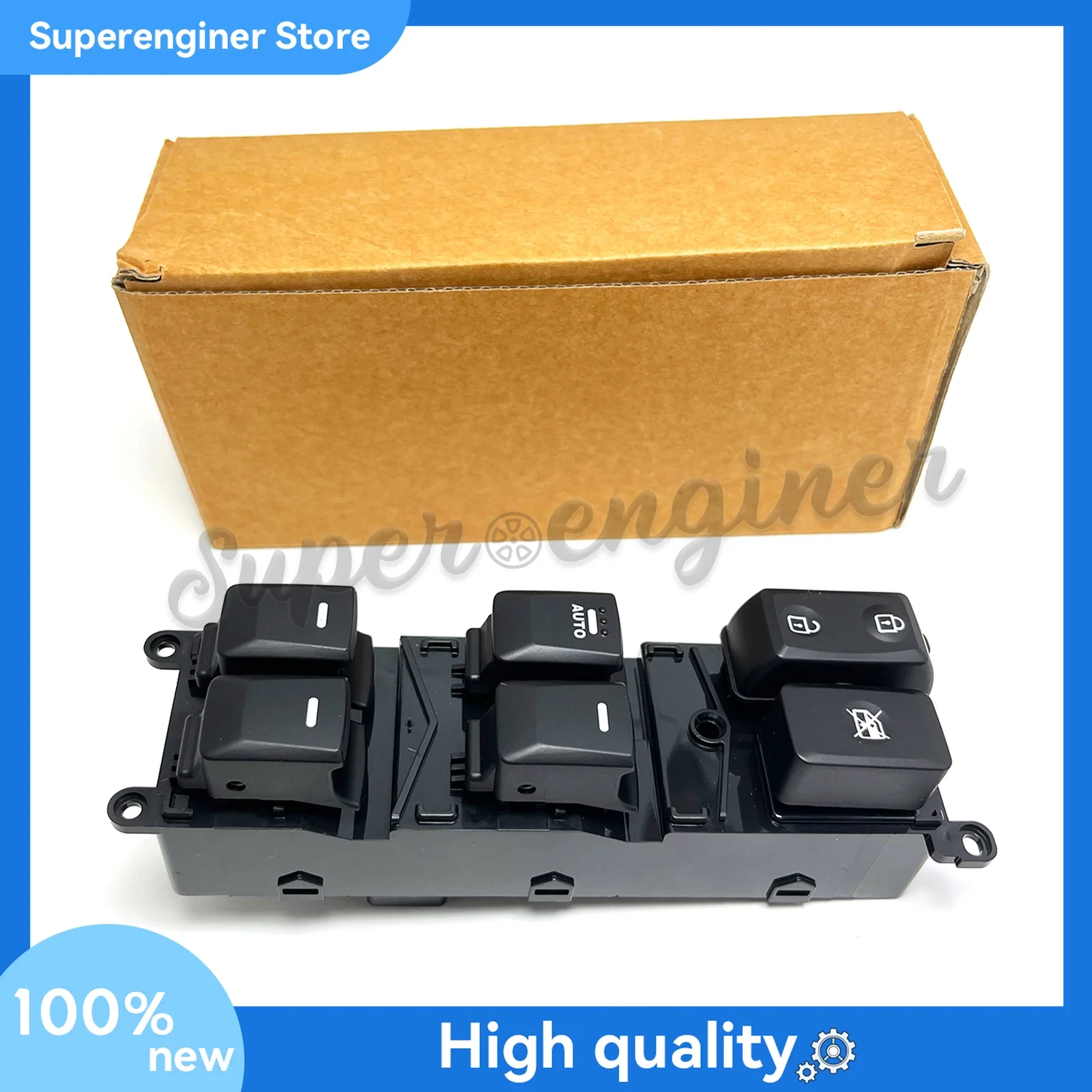 

93570-1W155 Driver Side Power Window Switch For 2012-2015 Pride (4Door) # 935701W155