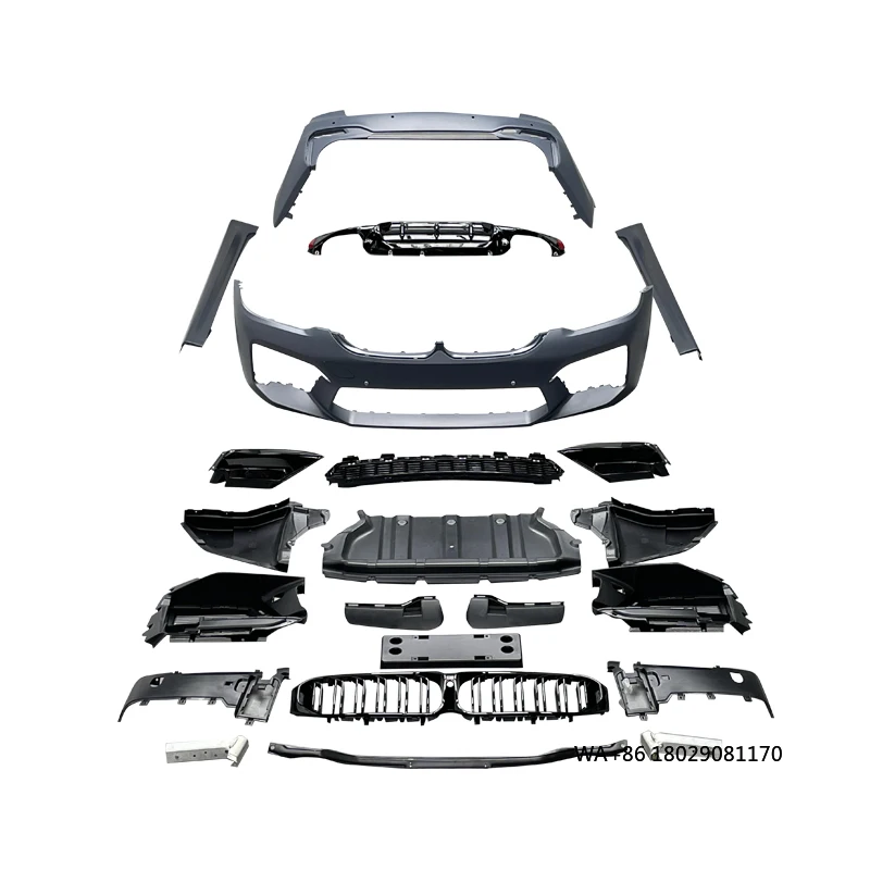 

For G30 M5 Body Kit for G30 Upgrade to M5 Style Include Car Bumper Side Skirt With Grill 2021-2023