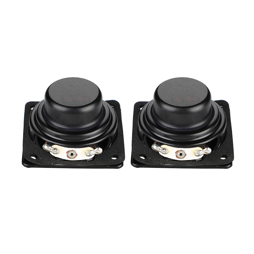 AIYIMA 2Pcs 1.5 Inch 40MM Mini Full Range Speaker Unit 8 Ohm 5W Glass Fiber Braided Basin Sound Speaker Home Theater Loudspeaker