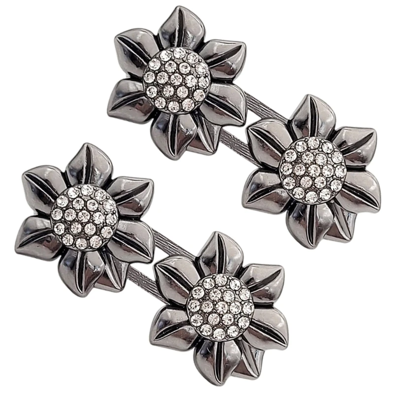 CHIUSA METALLA REGOLABILE PULLA CINCHER PULTICHER BEILLATA ACCESSO ACCESSO ABBIGLIO