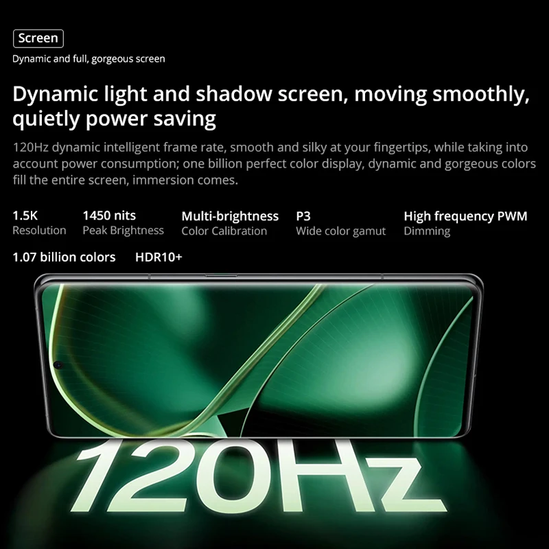 Nowy inteligentny telefon Oppo Find X6 6.74 "AMOLED 120HZ ekran odcisk palca wymiar 9200 50.0MP aparat 80W ładowanie