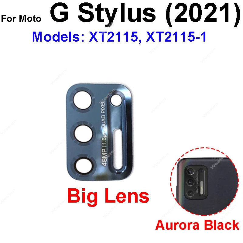 For Moto G Stylus G Stylus 5G 2020 2021 2022 2023 XT2043 XT2115 XT2131 XT2215 XT2317 XT2315-1 Rear Camera Lens Adhesive Sticker