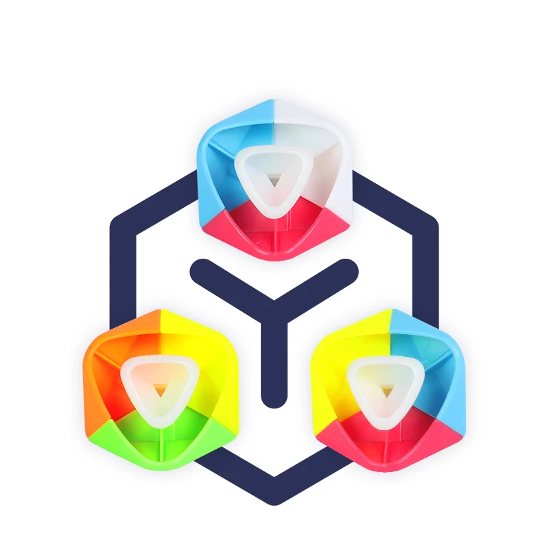 Qiyi Qidi S2 2x2x2 Magic Cube QY Stickerless 2x2 Speed Cube Puzzle Cubes Educational Toys For Children Gift