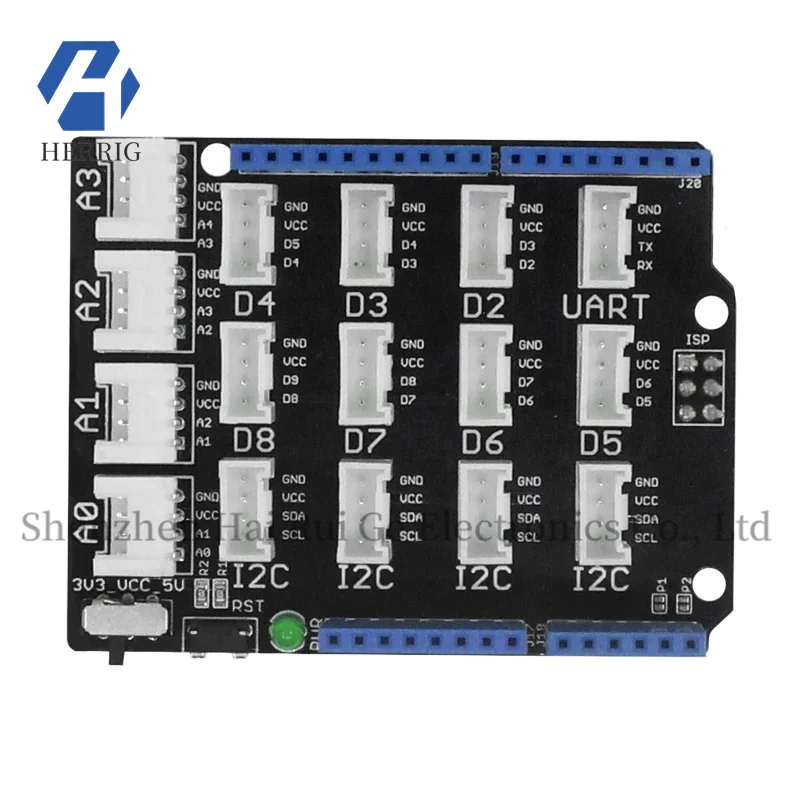 

Base Shield Grover Interface Shield Compatible with Arduino UNO IO sensor shields