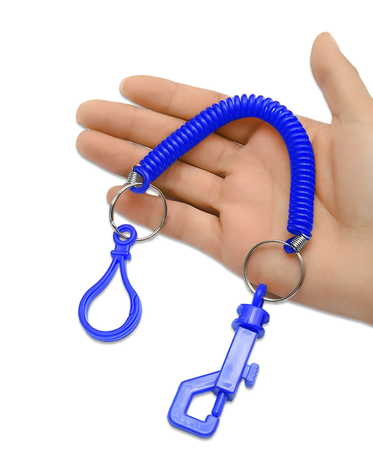 Colorful Spring Coil Lanyard DIY Phone Tether Keychain Pendant Earphone Holder For Mobile Case Accessory
