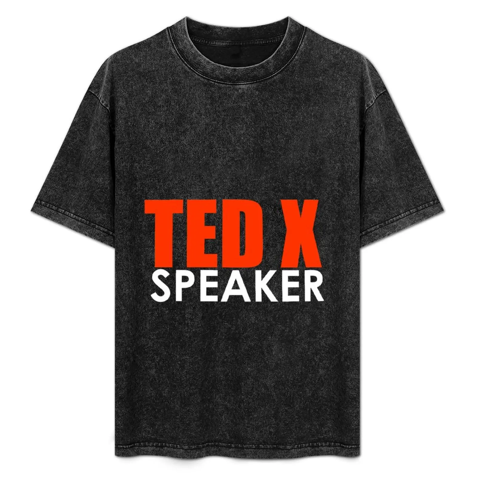 

TED X T-Shirt Basic Breathable Solid Color T-Shirt