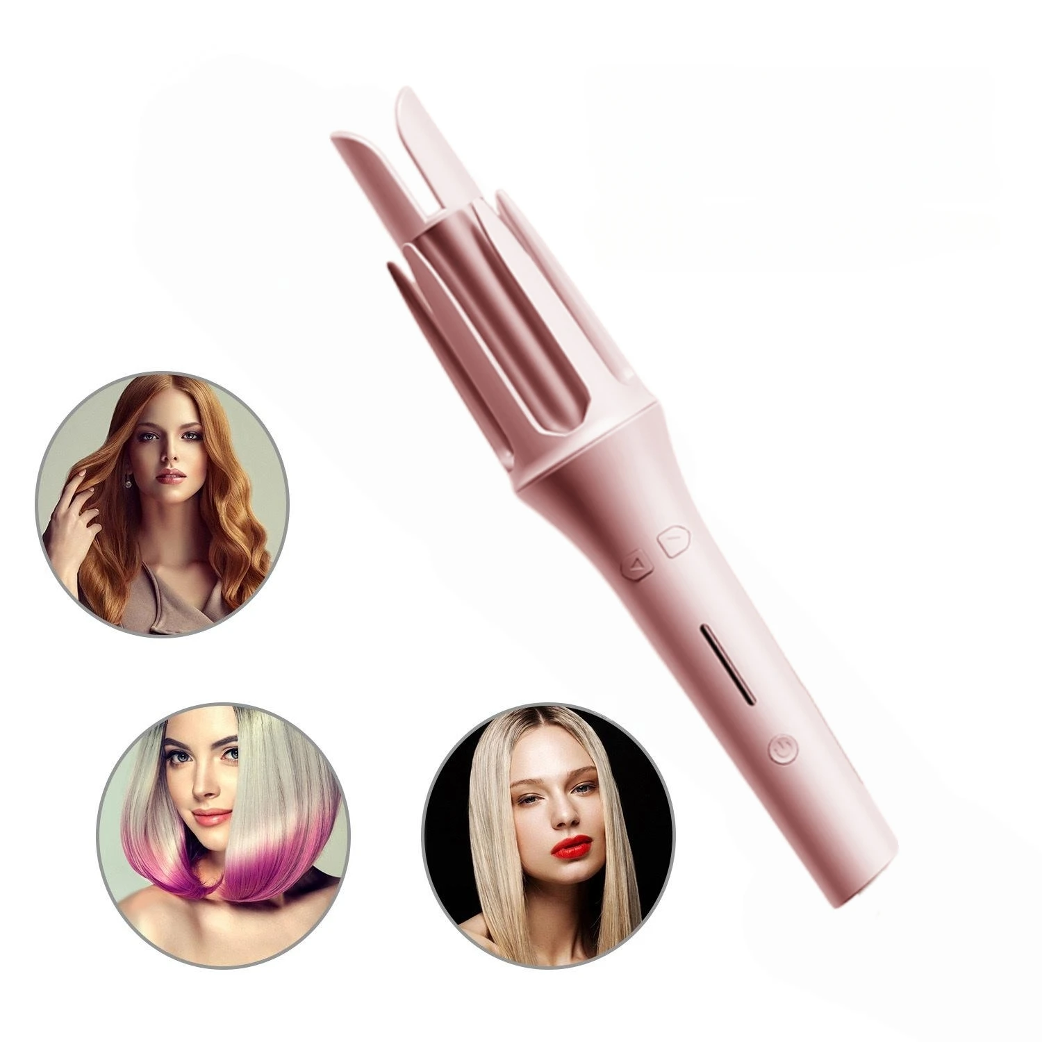 Automatic Automatic rotating curling iron 32mm ceramic bucket, suitable for travel - Aliexpress Deal