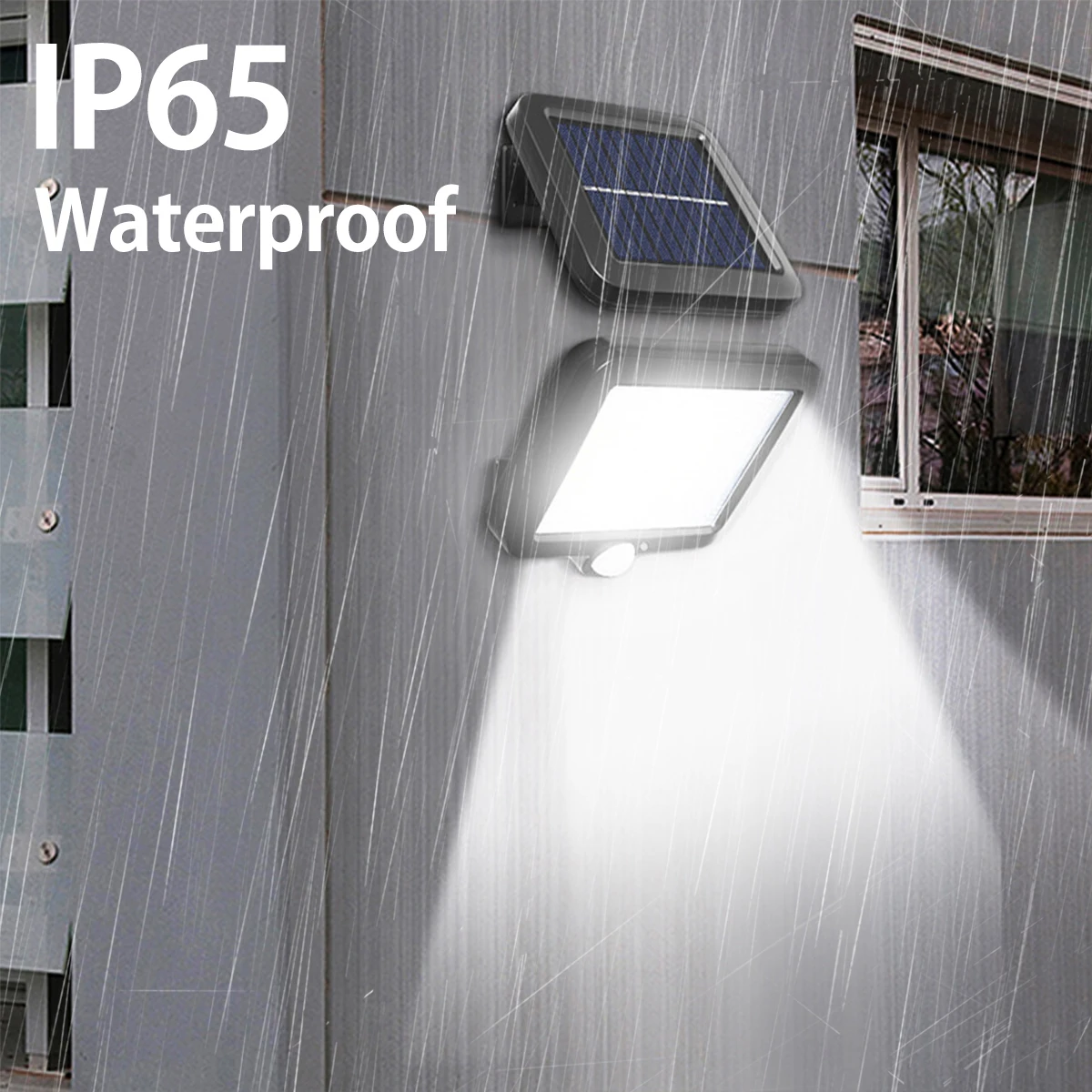 

Split Solar LED Lights Outdoor Spotlight Sunlight Motion Sensor Flood Light Indoor Outdoor Lighting Solar Security Wall Light