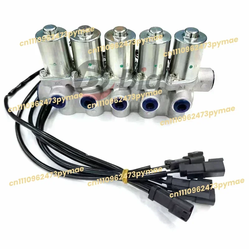 

In Stock PC600-7 Solenoid Valve Assy For PC650-7 PC750-7 Excavator 209-60-77240