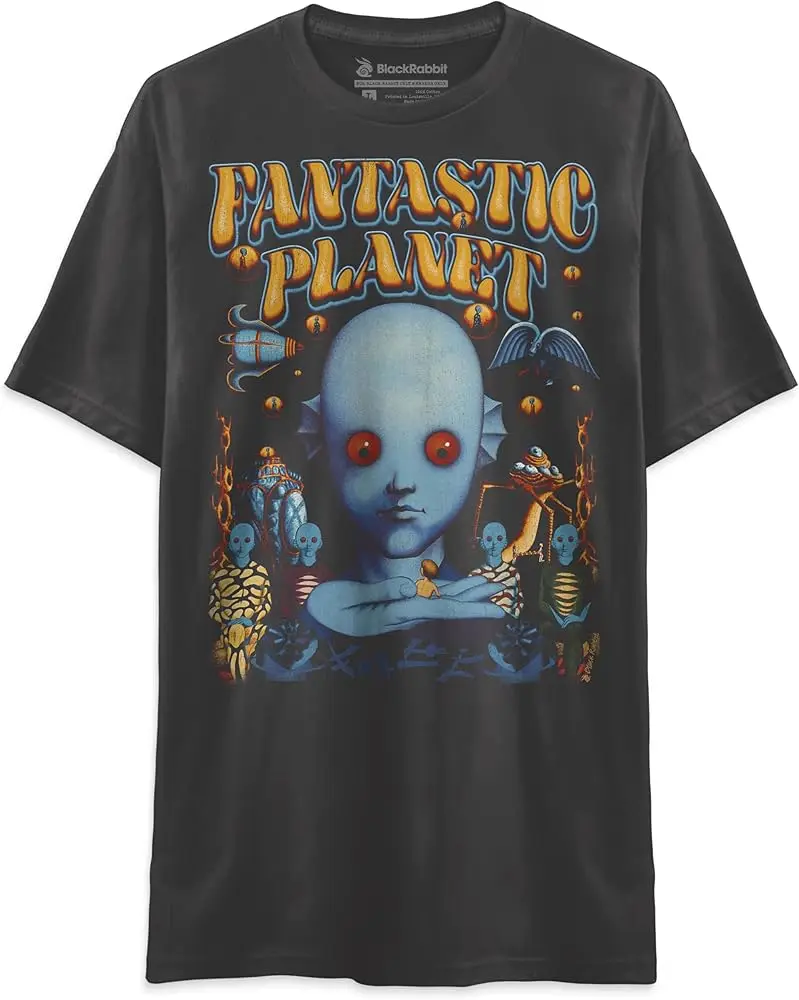 Fantastic Planet Retro Vintage Animated Sci-Fi Unisex Classic T-Shirt