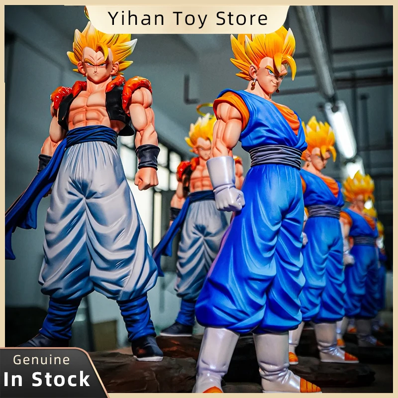 

【New】In Stock 30cm Jt Toys Dragon Ball Anime Figure Gogeta Figurine Vegetto Figures Pvc Collection Statue Model Ornament Gifts