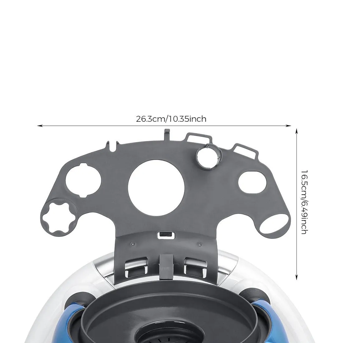 TM5 TM6 Storage Rack Holder Space For Up To 5 accessories Suitable for Thermomix Accessories Kitchen Tool