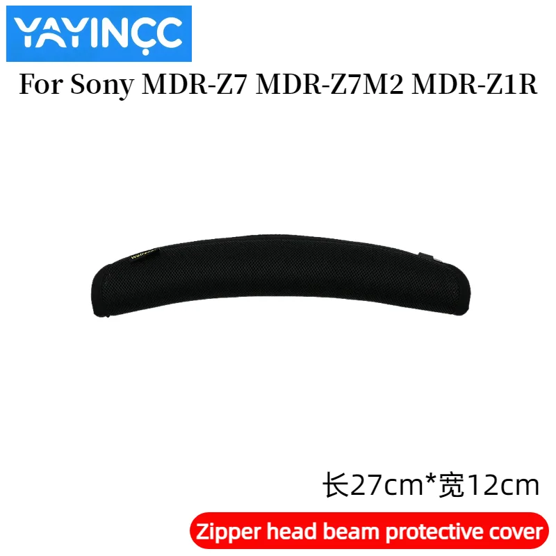 YAYINCC Ersatz-Ohrpolster aus Proteinleder + Kopfbandabdeckung mit Reißverschluss für Sony MDR-Z7 MDR-Z7M2 MDR-Z1R Kopfhörer Reparaturteile – Detail 5