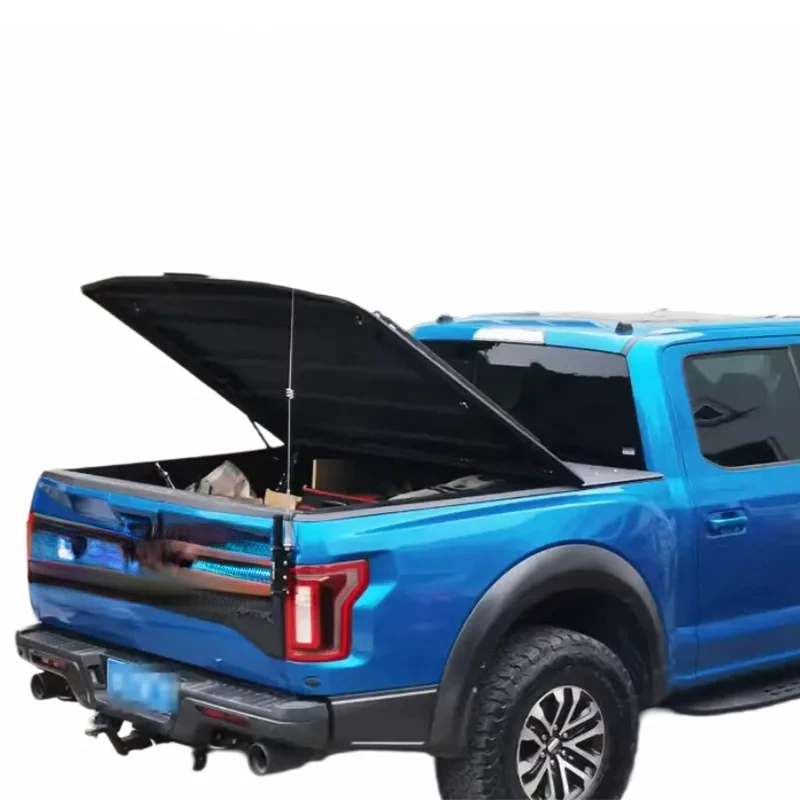 Insulated Roll Tonneau Cover Pickup Truck Waterprofor Hard Tri-Fold Tonneau Car Bed Cover F150