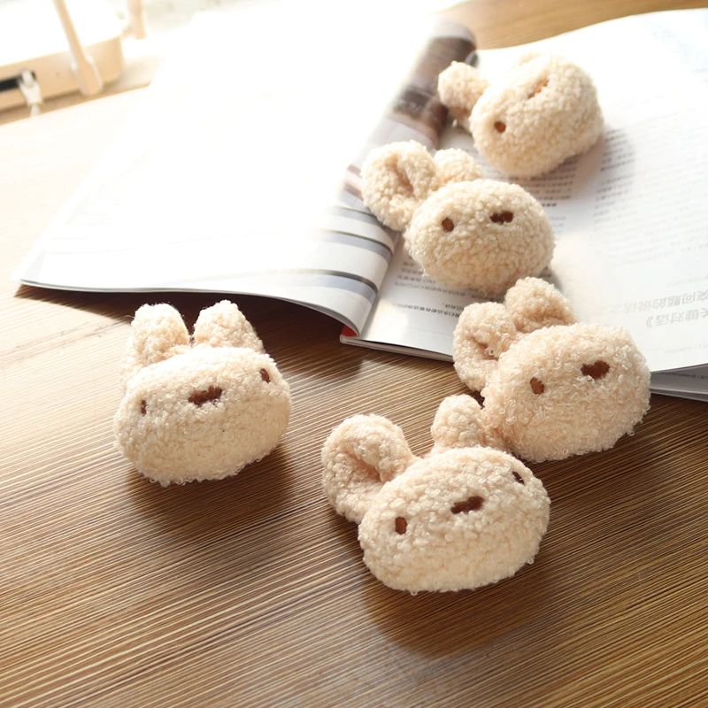 100pcs/lot Wholesale Plush Toy Little Doll Rabbit Head Teddy Bear Doll Clothes Accessories,Deposit First to Get Discount much