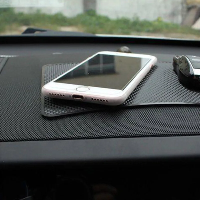 New Car Dashboard Sticky Anti-Slip PVC Mat Auto Non-Slip Sticky Gel Pad  Mat Pads Non-Slip Sticky Pad For Phone Key Holde