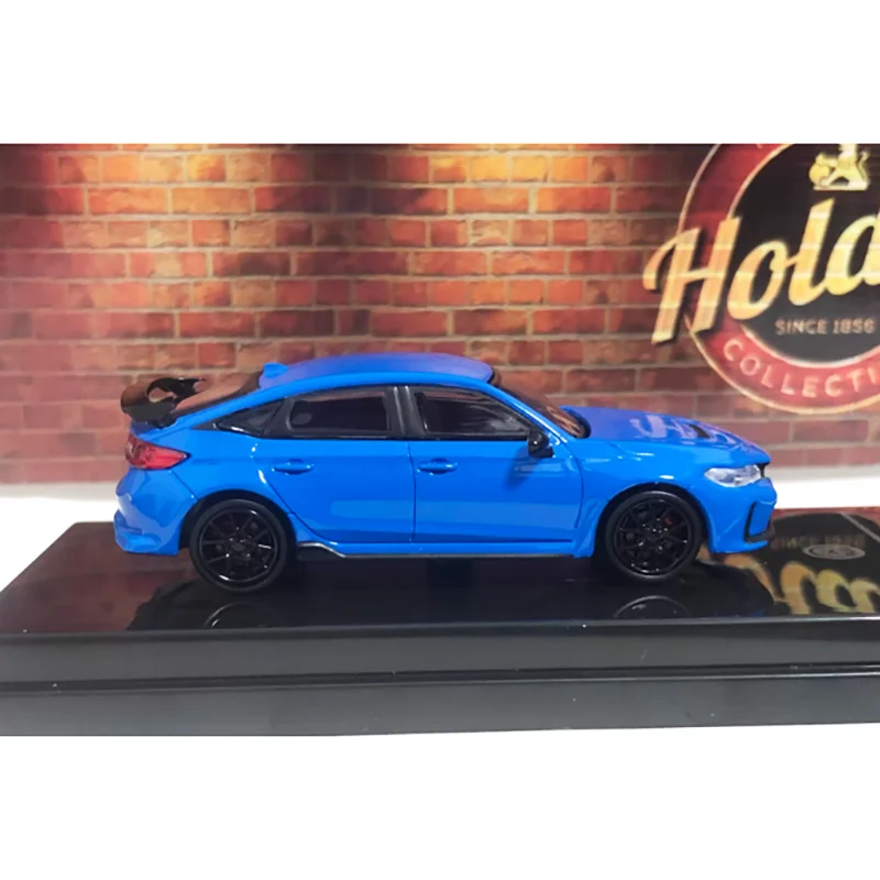 دييكاست 1:64 مقياس سبيكة سيفيك FL5 Type-R نموذج سيارة رياضية المنتج النهائي محاكاة لعبة جمع هدية حلية ثابتة