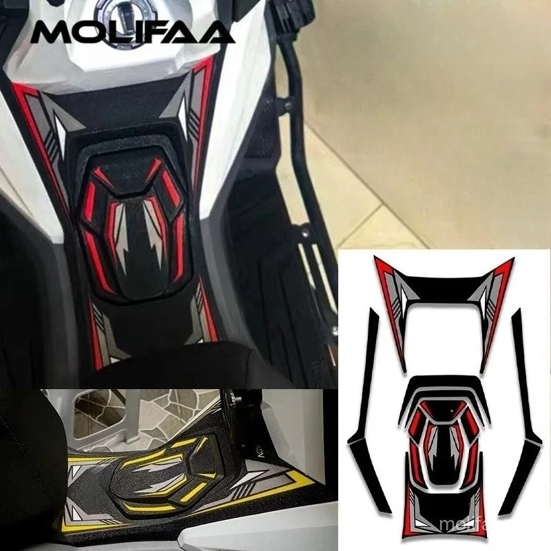 

Для SYM Husky ADV 300 защитная наклейка на топливный бак, наклейка, бумага, светоотражающая наклейка на масляную коробку для мотоцикла, украшение, аксессуары с логотипом