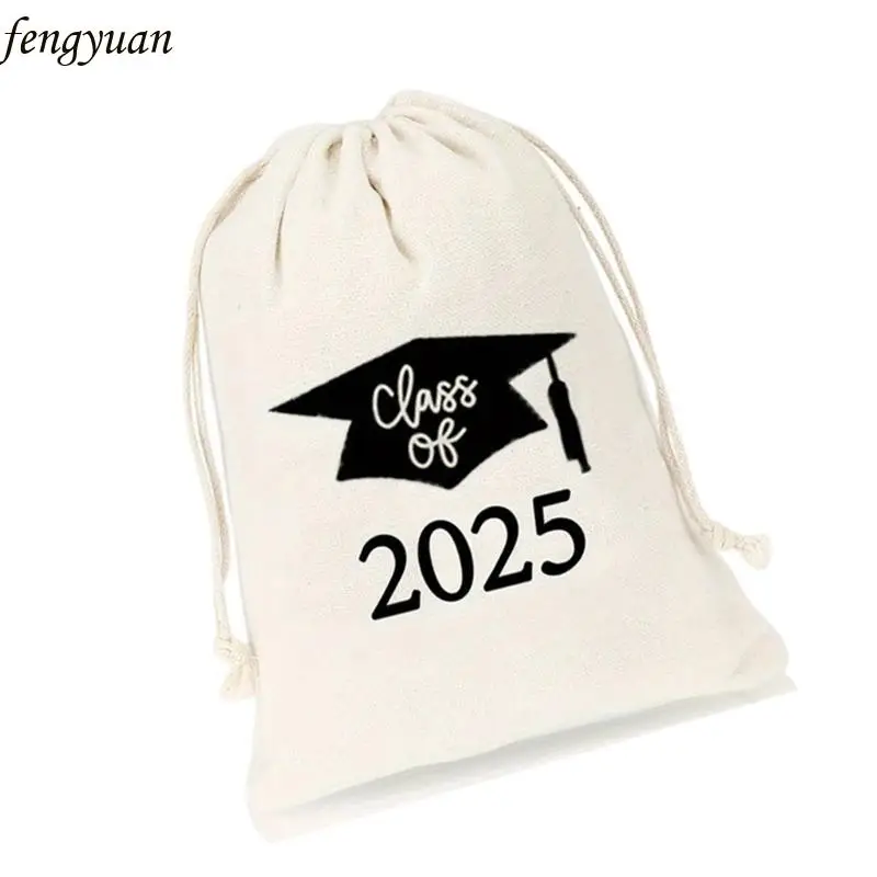 

B2QE 2025 Graduation Candy Bags Christmas Wedding Candy Packaging Gift Bags for Graduation Parties and Event