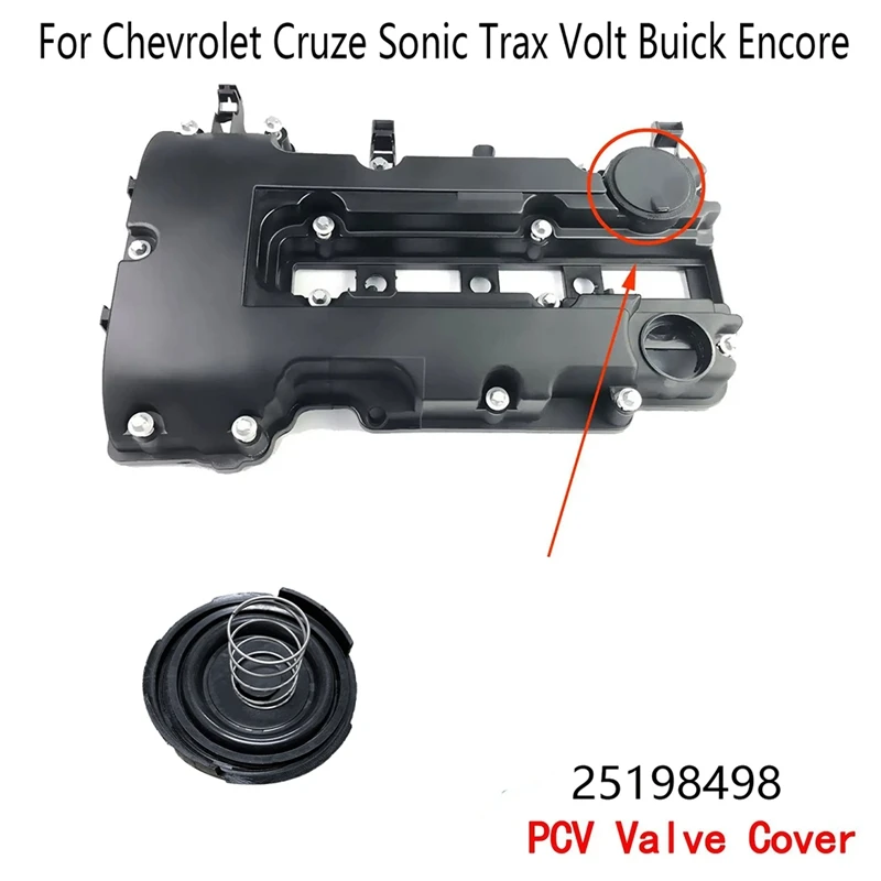 Valve Cover PCV Repair Kit Valve Diaphragm Membrane For Chevrolet Cruze Sonic Trax Volt Buick Encore 25198498