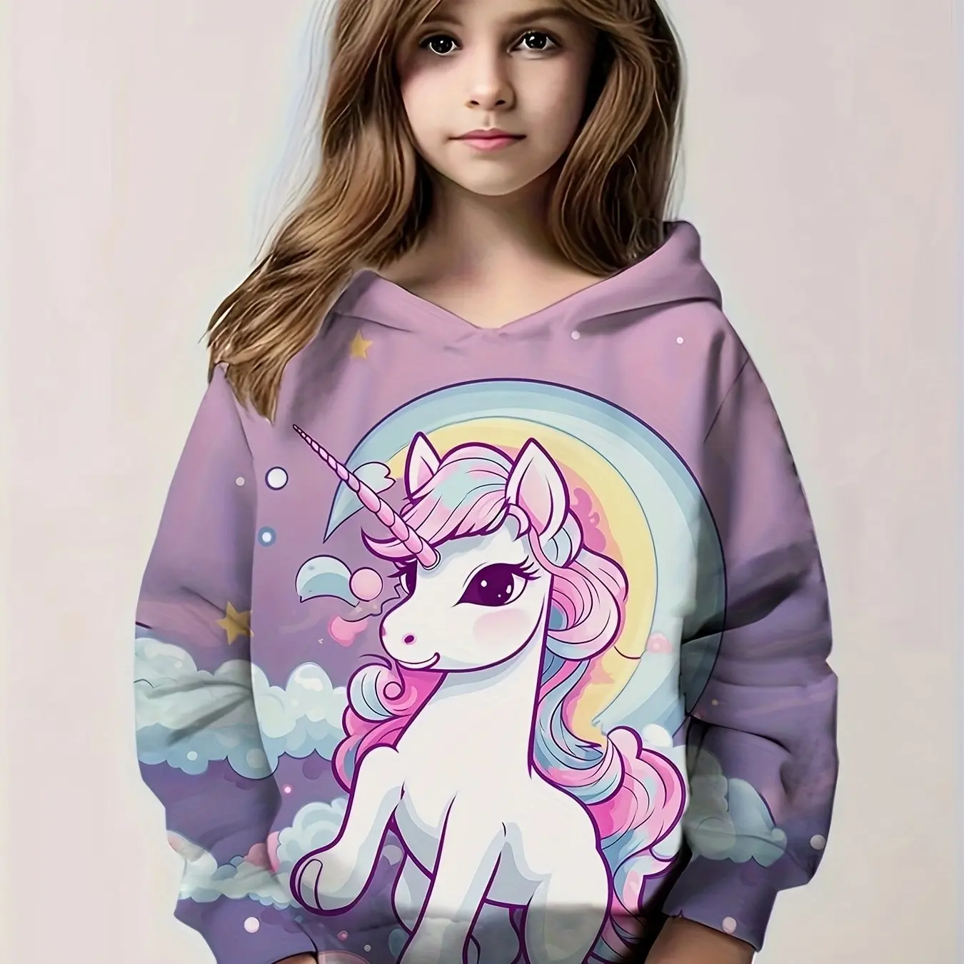 Kinder Kleidung Mädchen Hoodies Langarm 3D Nette Tiere Drucken Kinder Frühling Herbst Kleidung Outdoor Casual Cartoon Mädchen Kleidung Top