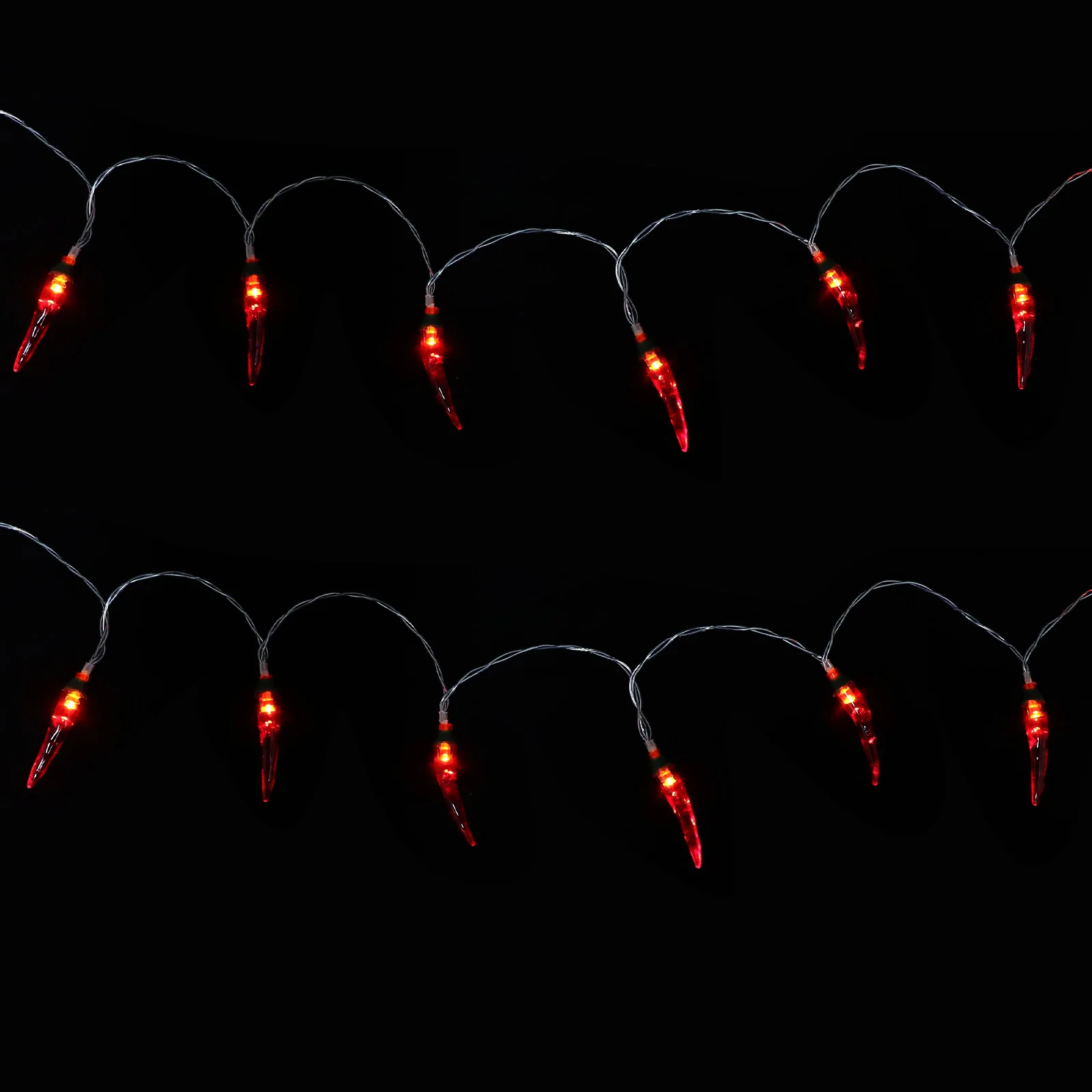 

Red Chili String Lights Festival Camping Essentials Portable Polystyrene Atmosphere