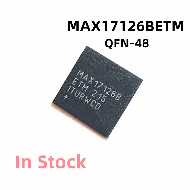 10PCS/LOT  MAX17126BETM MAX17126B MAX17126 QFN-48 LCD chip In Stock